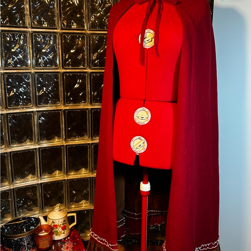 Elegant Red Cape